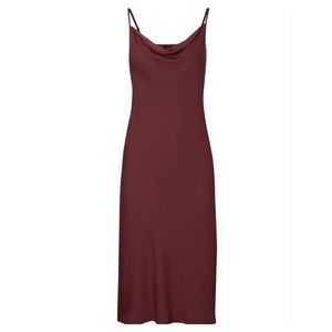 Bias-Cut Midi Dress